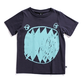 Minti S14 Cotton Tee Big Mouth Midnight